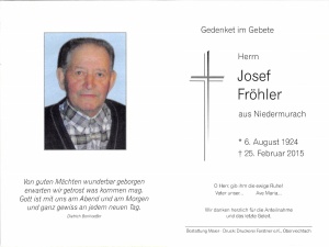 Fröhler Josef +25.02