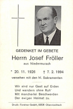 Fröller Josef +07.02.1994