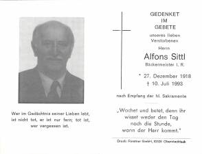 Sittl Alfons +10.07.1993