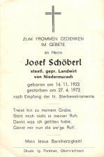 Josef Schöberl +27.4.1973