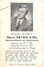 Peter Eibl +3.6.1973