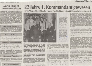 Generalversammlung 1998 @FFW Niedermurach