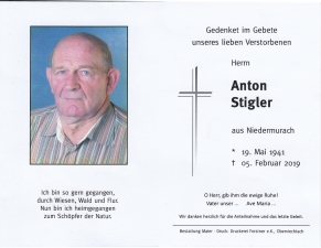 Anton Stigler +05.05.2019