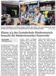 Besuch Grundschule @FFW Niedermurach