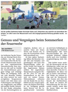 Sommerfest 2026@FFW Niedermurach